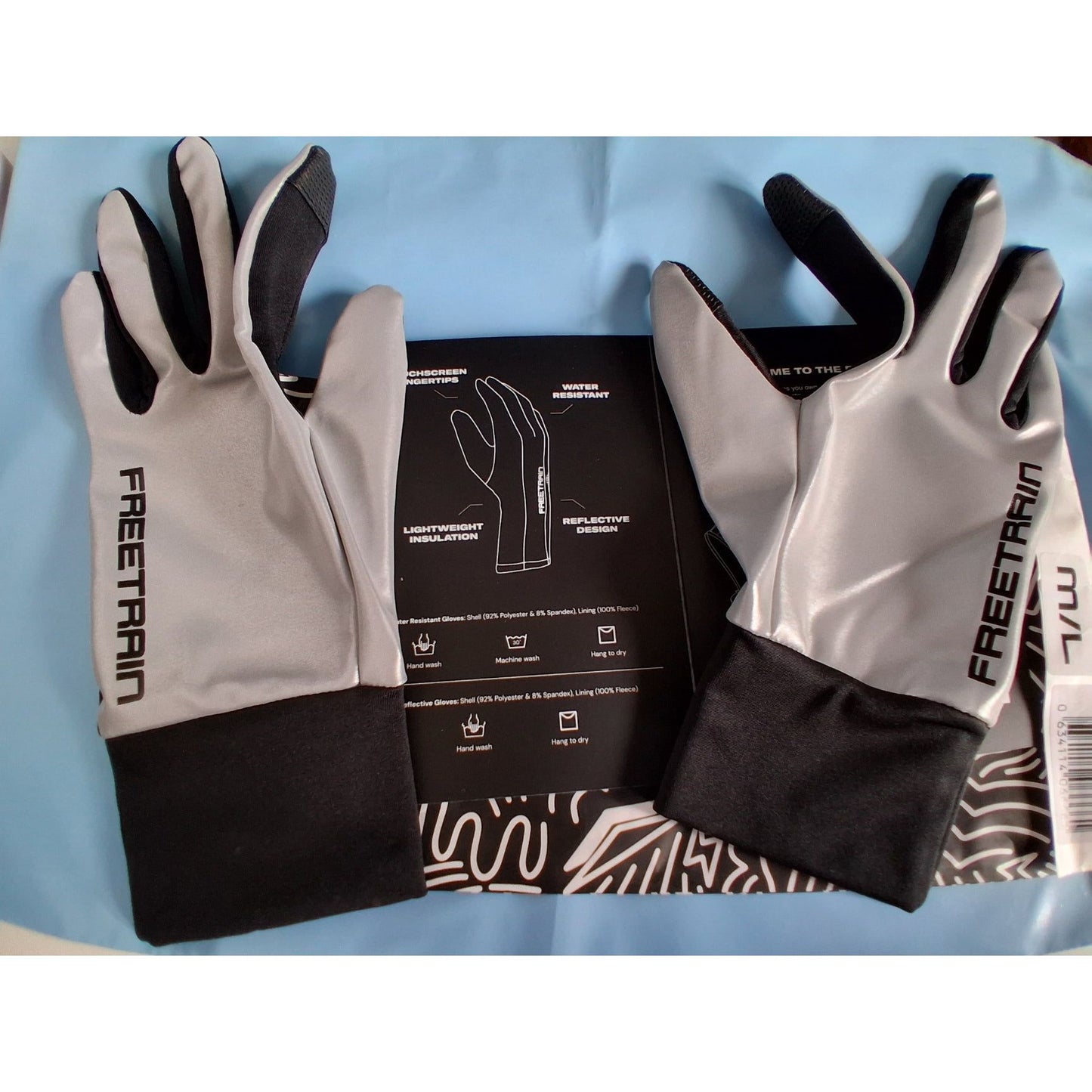 Freetrain Reflective Gloves M/L