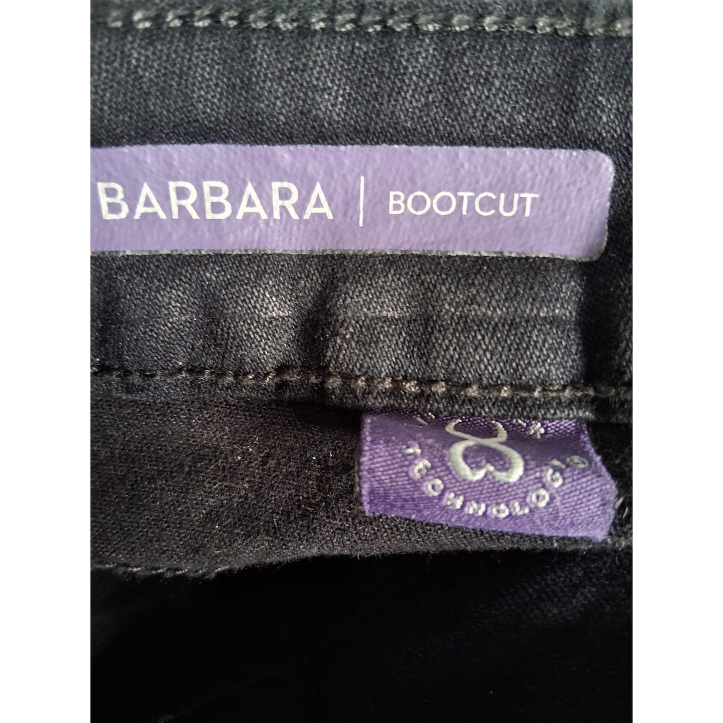 NYDJ Women's Barbara Bootcut Jeans Stretch Denim Black