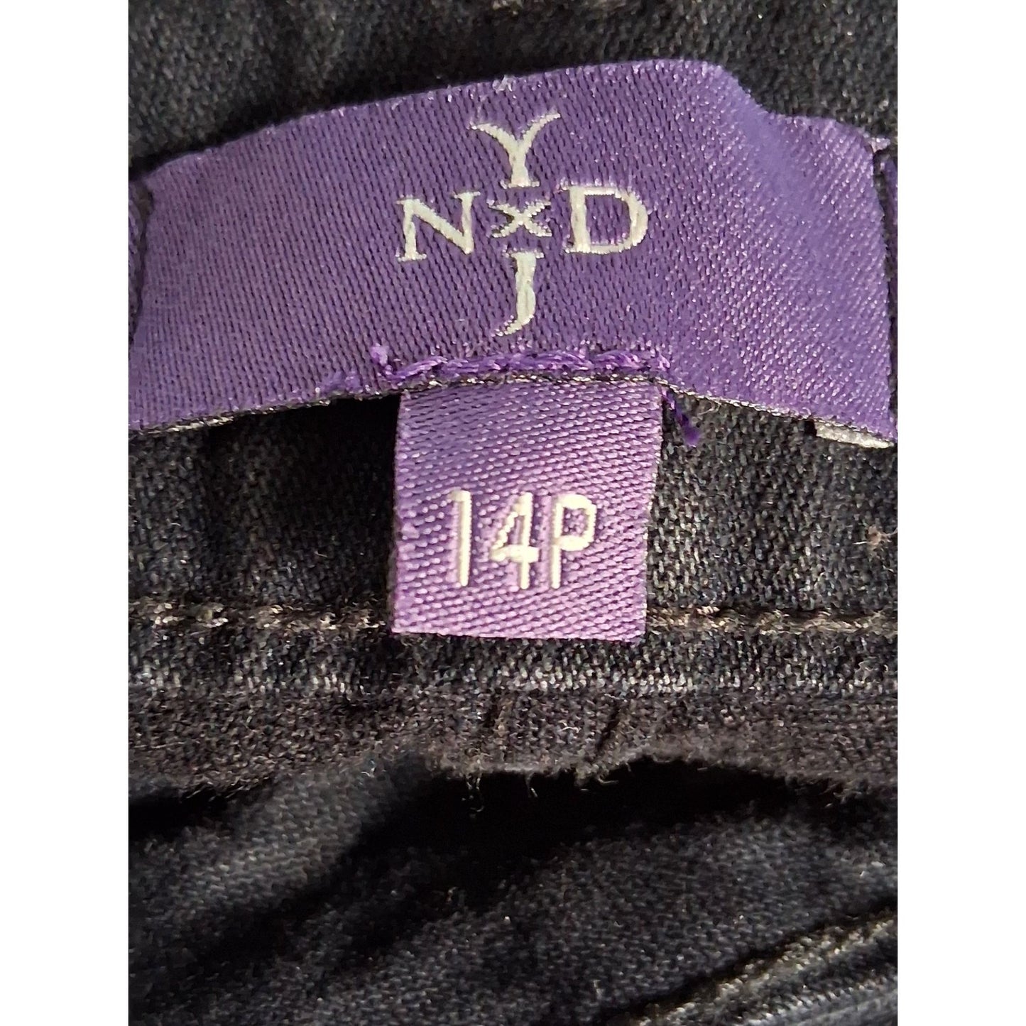NYDJ Women's Barbara Bootcut Jeans Stretch Denim Black