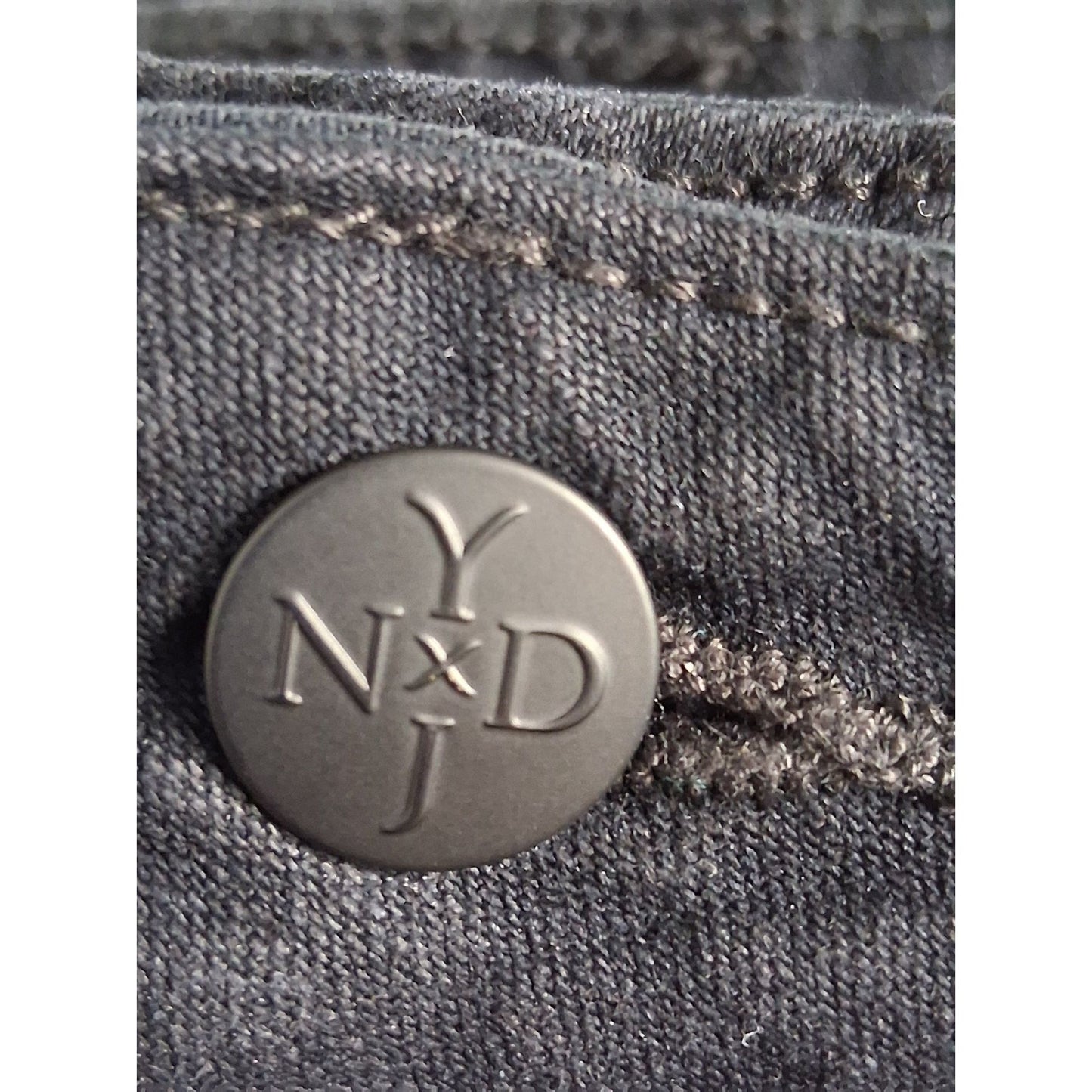 NYDJ Women's Barbara Bootcut Jeans Stretch Denim Black