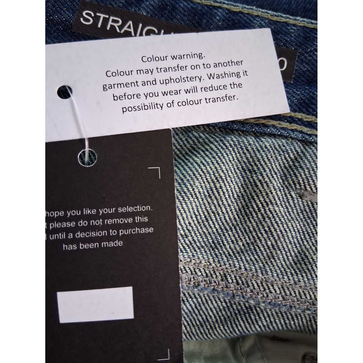 Jacamo Mens Rigid Jeans Mid Wash 50S