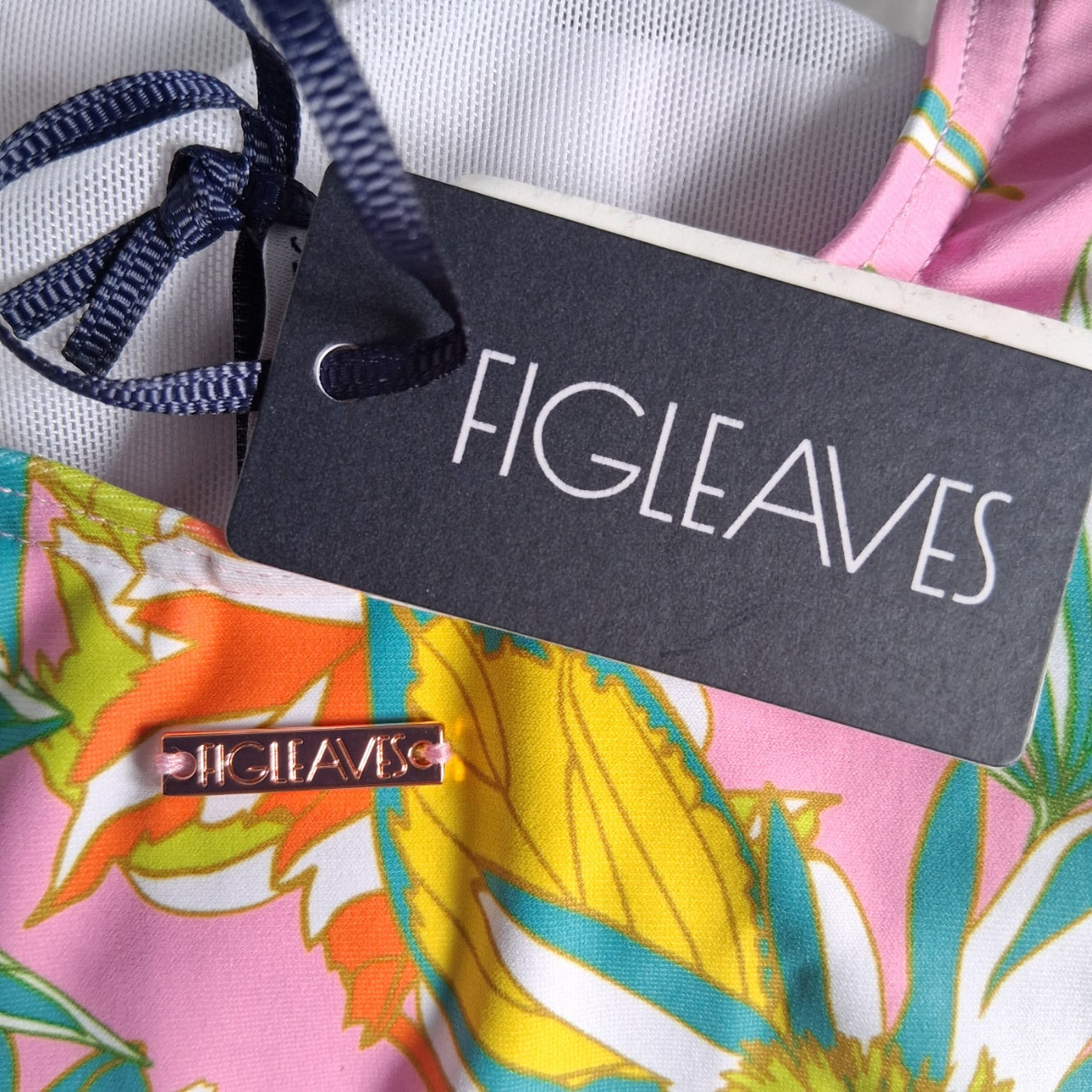 Figleaves Miami Underwired Balcony Swimsuit