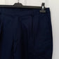 Mens Navy Work Trousers With Reflective Strips Hi Viz