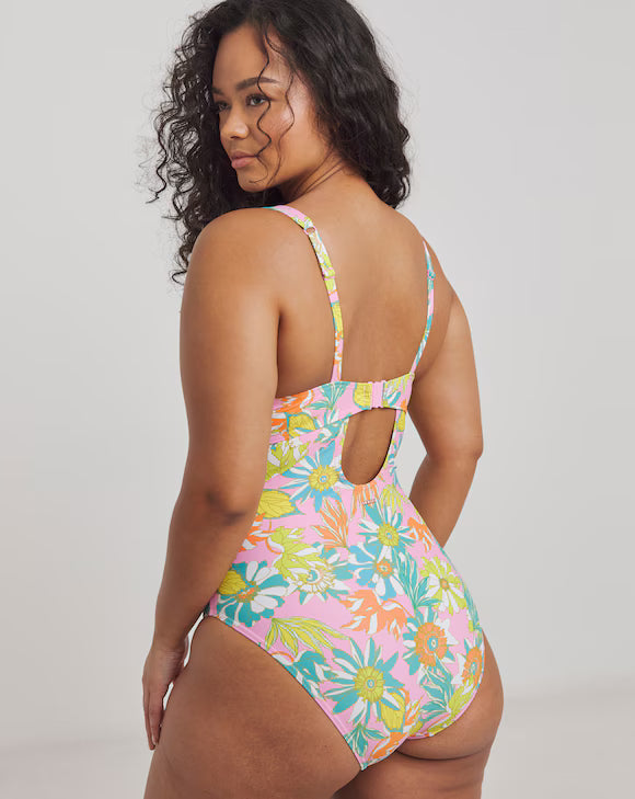 Figleaves Miami Underwired Balcony Swimsuit