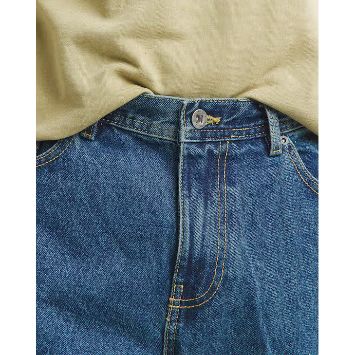 Jacamo Mens Rigid Jeans Mid Wash 50S