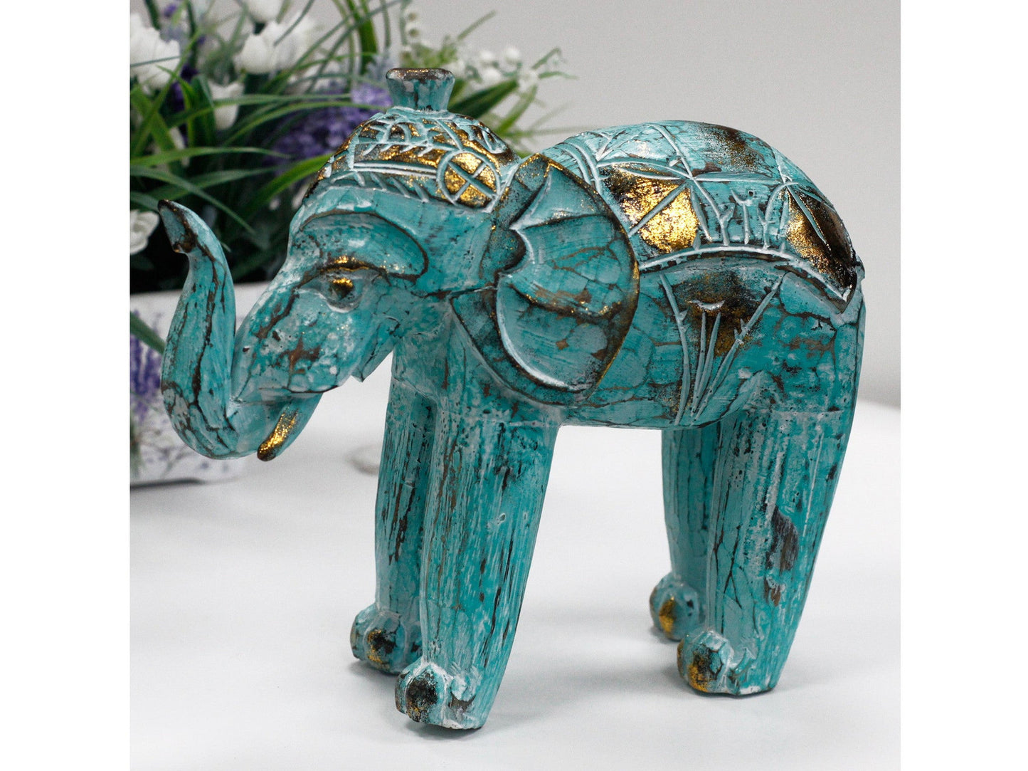 Wood Carved Elephant