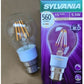 Sylvania ToLEDo Retro A60 Dimmable Bulb x 2