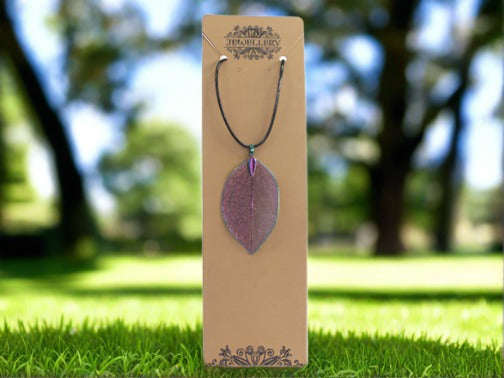 Bravery Leaf Necklace