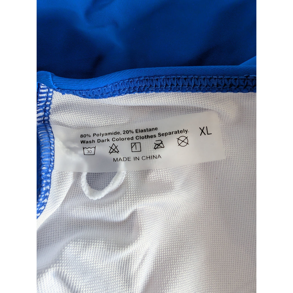 Blue Swimsuit XL