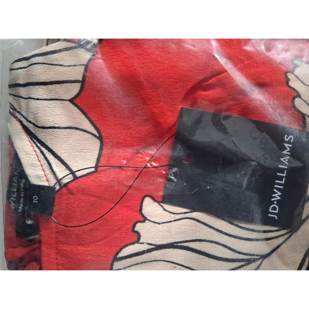 Floral Halter Neck Hi Lo Wrap Dress UK10