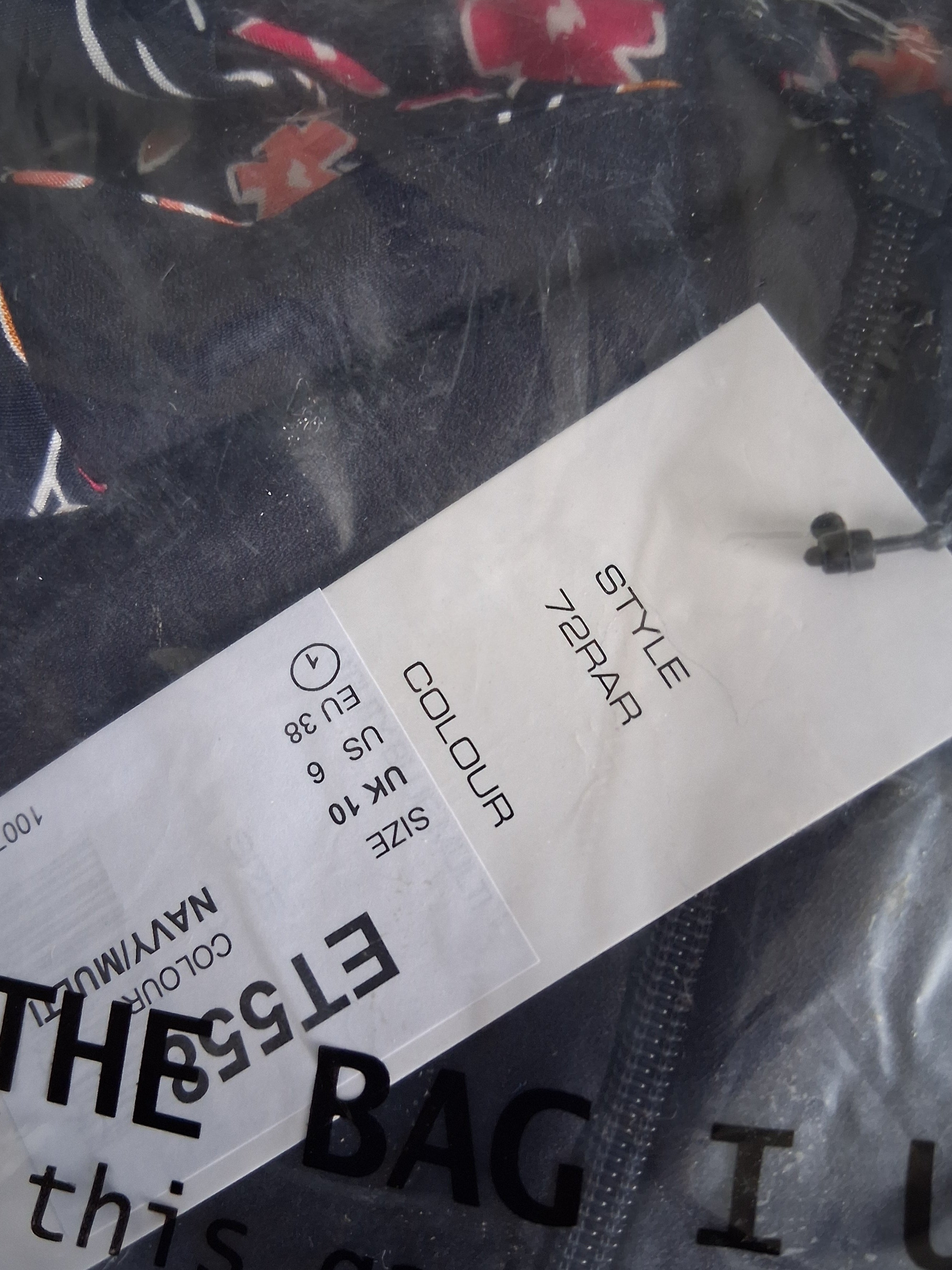 French Connection Floral Drape Top UK10