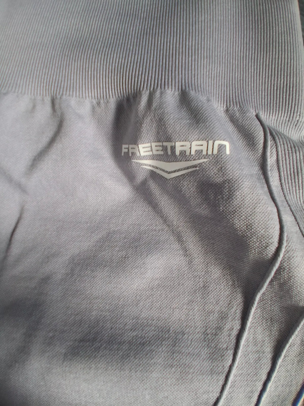 Freetrain Womens Seamless Shorts UK10/12 Lilac Grey