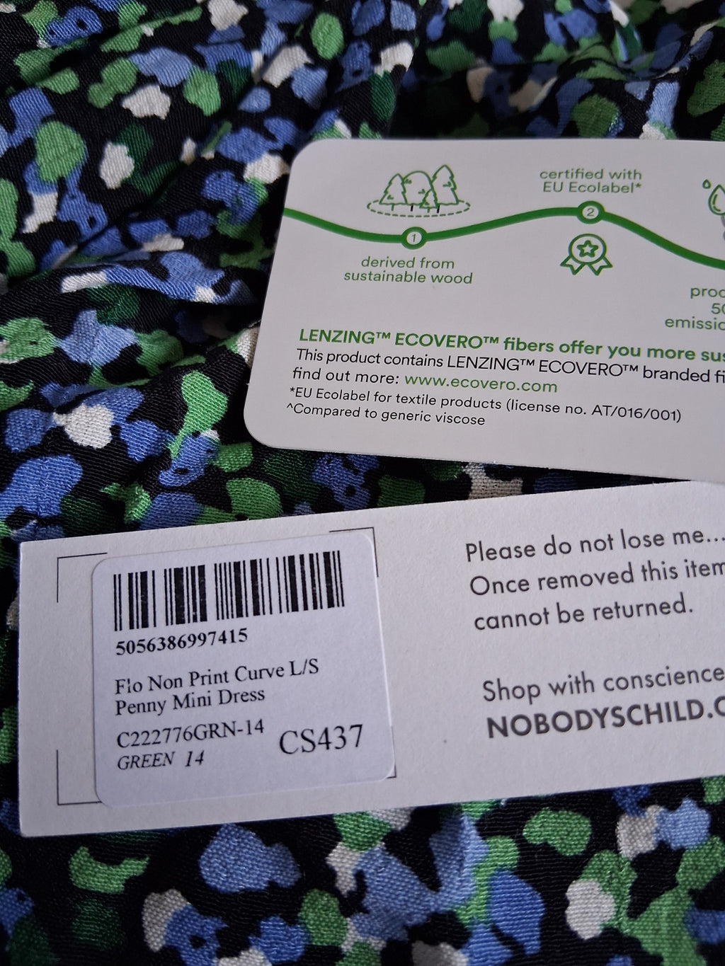 Nobody's Child Penny Mini Dress UK14