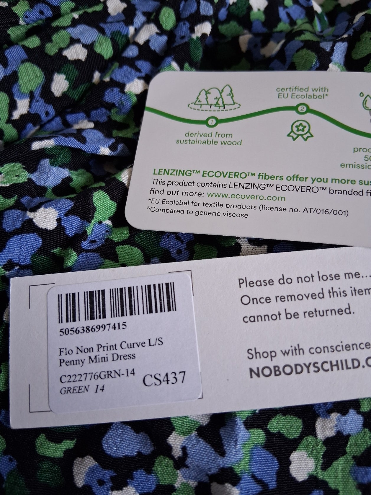 Nobody's Child Penny Mini Dress UK14