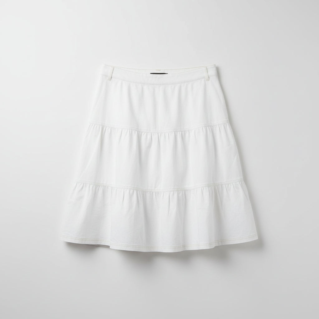 White skirt 