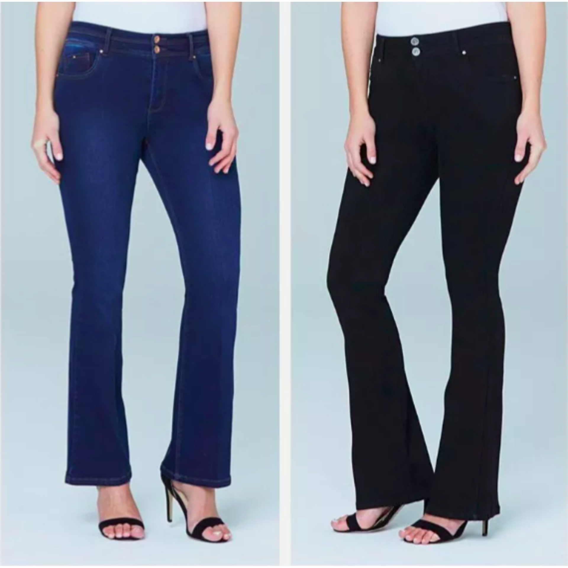 Simply Be Shape & Sculpt High Waist Bootcut Jeans