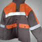 Hi Vis Work Jacket with Removable Quilted Inner Jacket Size Small - hightectrading.com