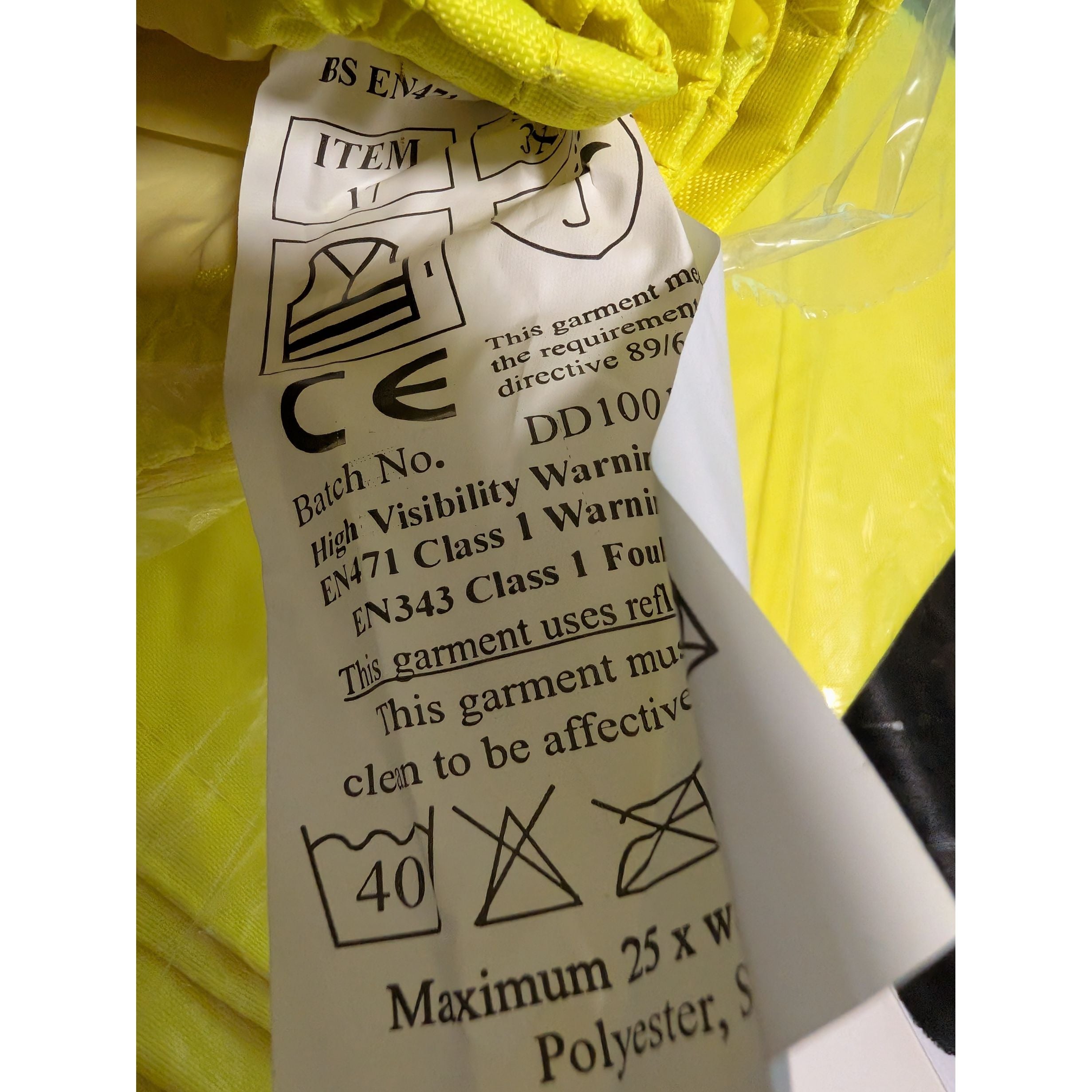 Hi Light Waterproof Hi Vis EN471 Over Trousers 3XL