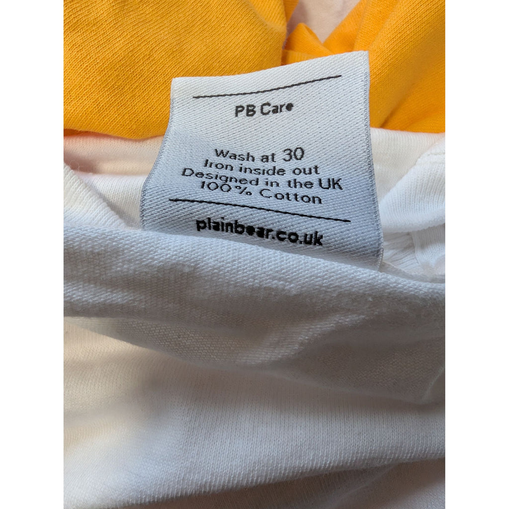 Long Sleeved Plain Bear T-Shirt Tops Large