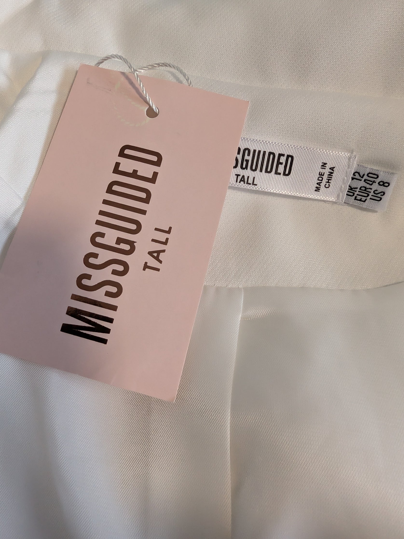 Missguided Tall Tailored Skinny Blazer UK12