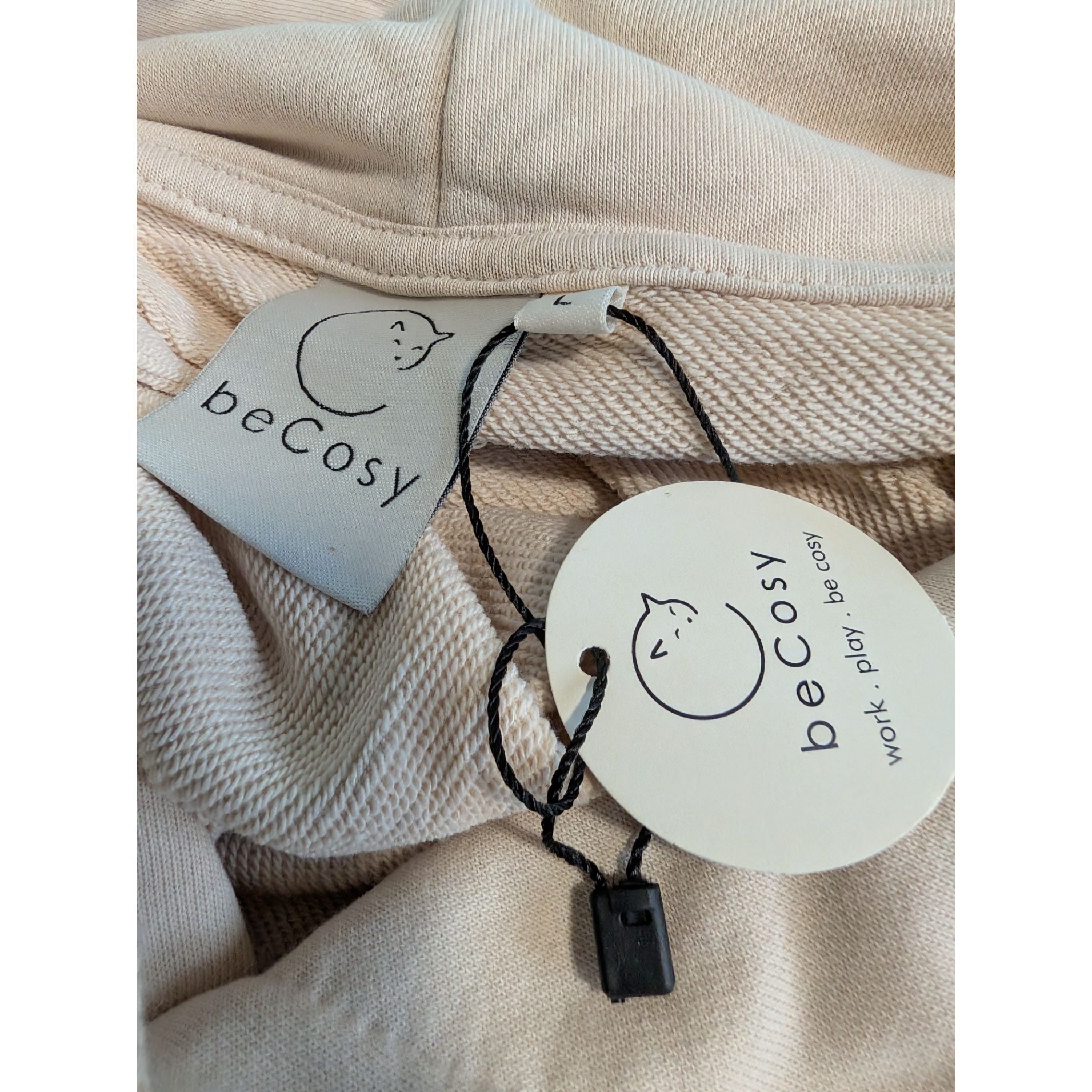 BeCosy Oversized Crop Hoody