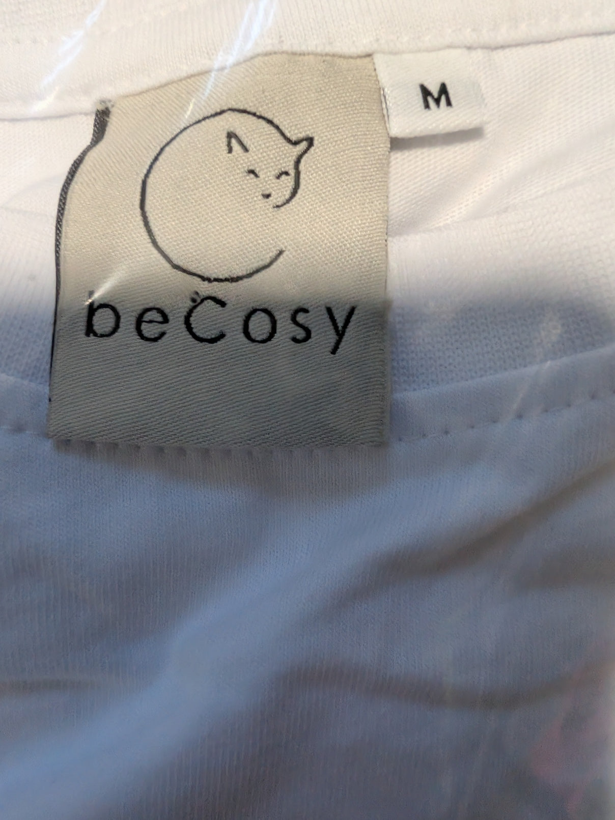 beCosy Long Sleeved T-Shirt White