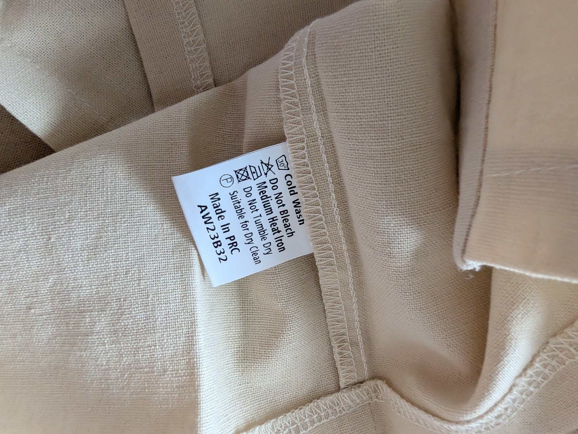 Balou Kids Oversized Short Sleeve Shirt Cream