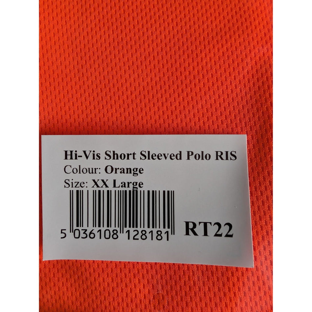Portwest RT22 - Hi-Vis Polo Shirt S/S - Orange