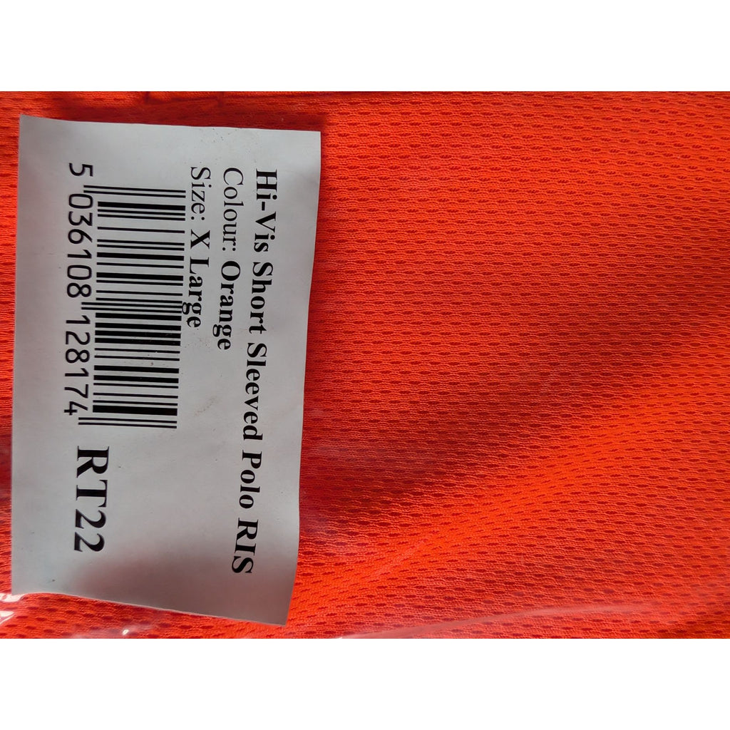 Portwest RT22 - Hi-Vis Polo Shirt S/S - Orange