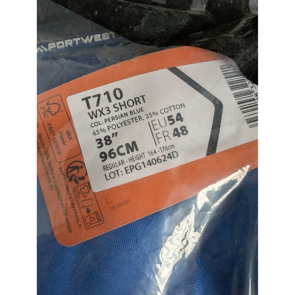 Portwest T710 - WX3 Shorts Persian Blue