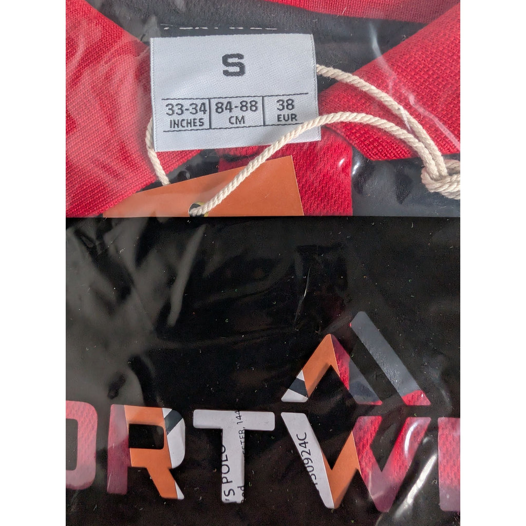 Portwest PW219 - PW2 Women's Polo Shirt S/S Black/Red