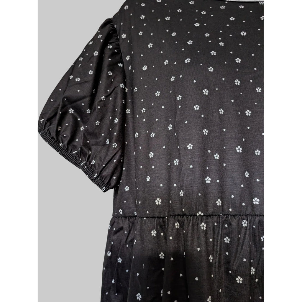 Street Collective Smock Dress Floral Print
