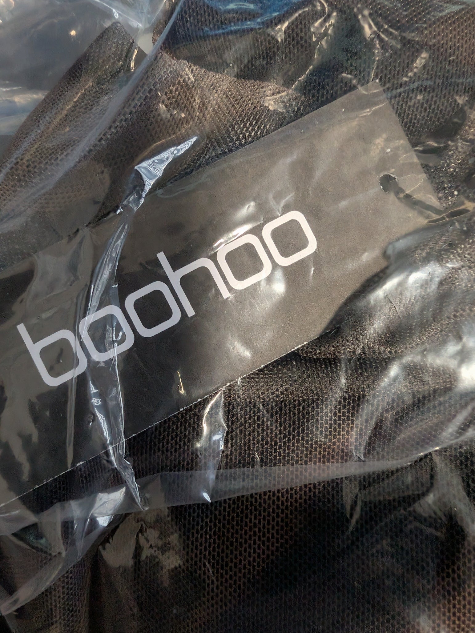 Boohoo Animal Ruched Front Bardot Top - Brown