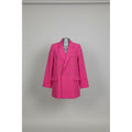 PrettyLittleThing Hot Pink Double-Breasted Basic Blazer