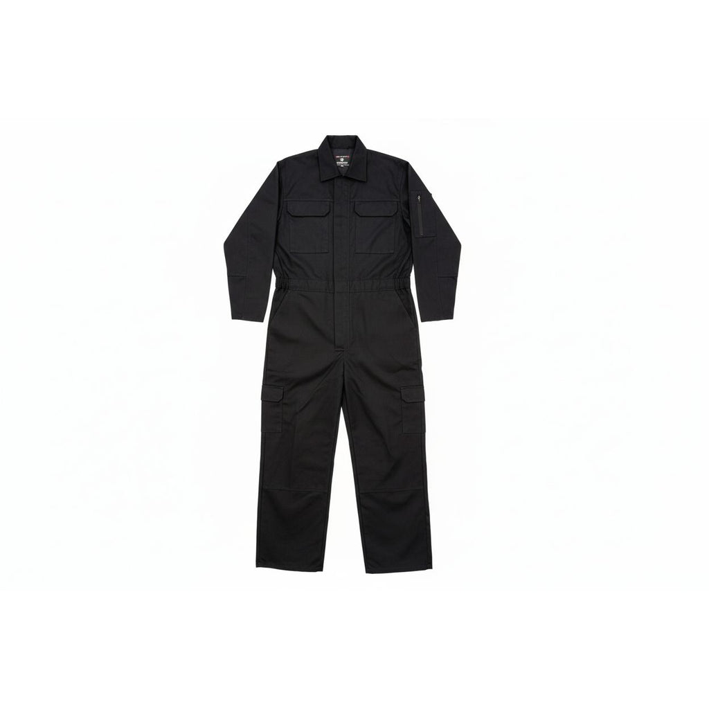 Strata Protal AT240 Flame Retardant/Anti Static Navy Padded Coverall Medium S