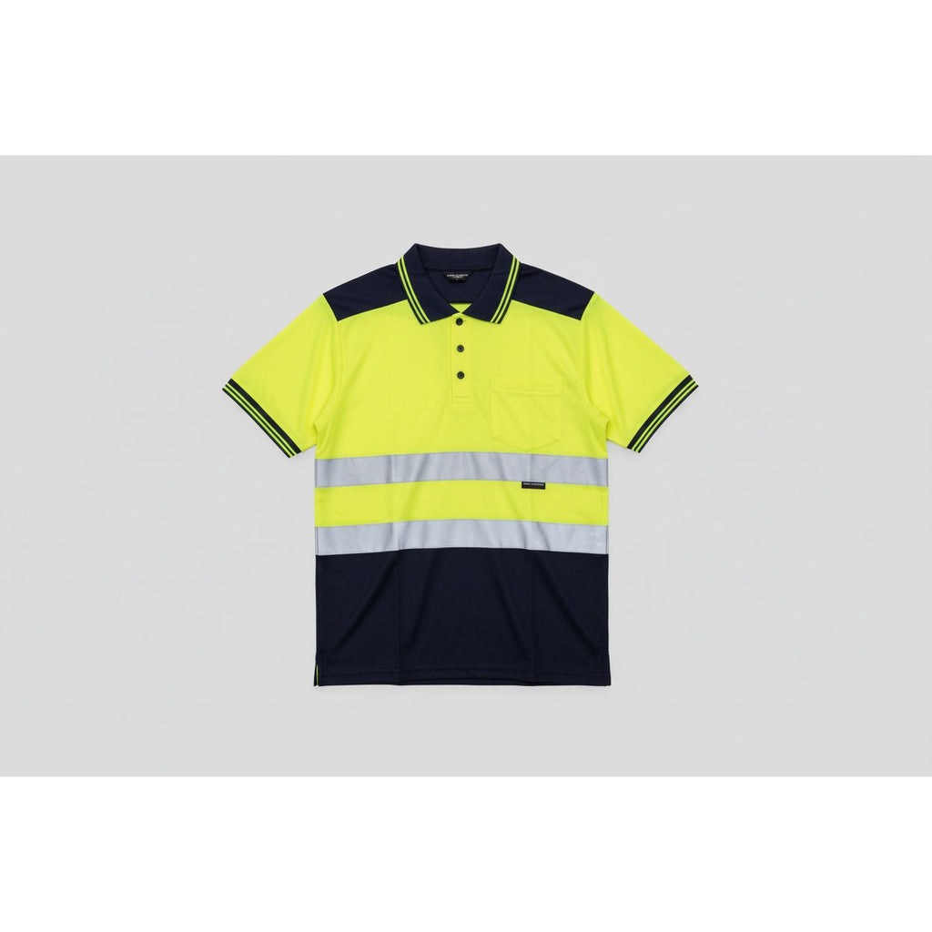 Hi Vis Short Sleeved Polo UK Medium
