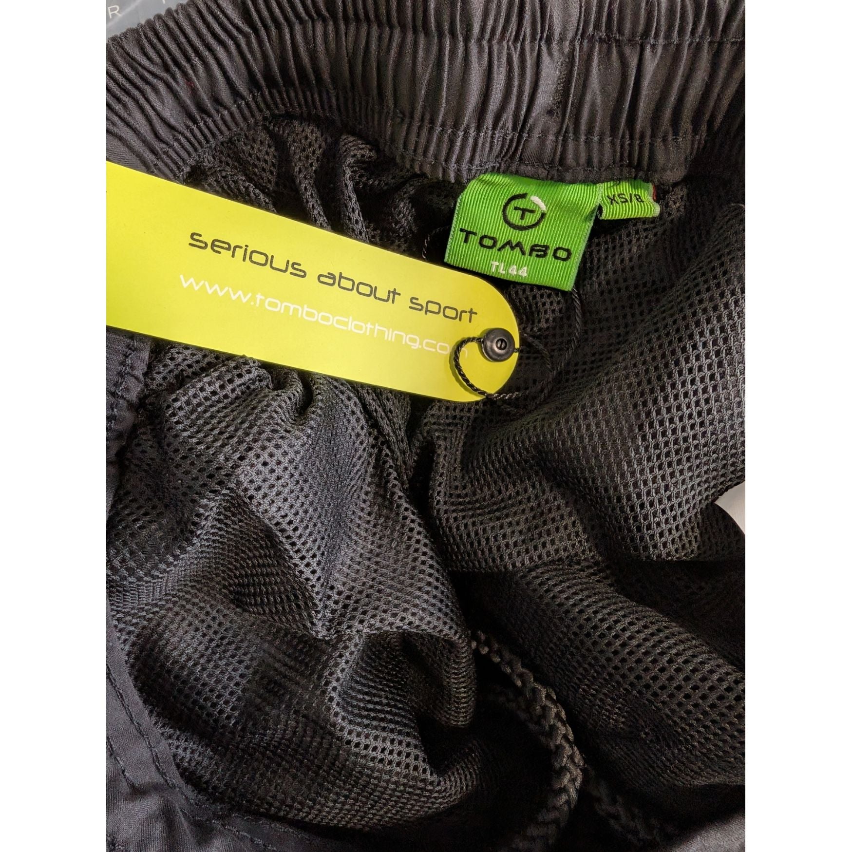 Tombo Teamsport Black Tracksuit Bottoms XS