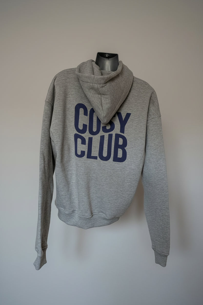 Grey beCosy Cosy Club Hoody
