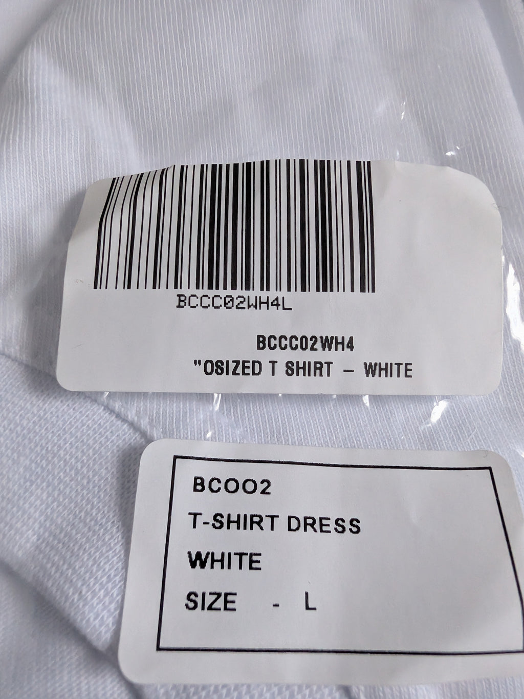 beCosy White Oversized T-shirt