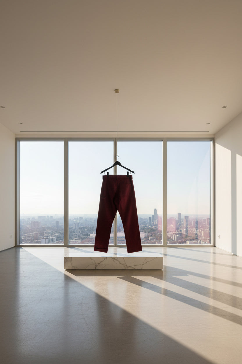 Burgundy Casual/Work Trousers