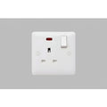 13A 1G DP Switched Socket With Neon