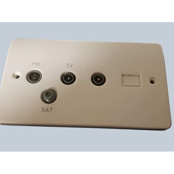 TV/FM/Satellite/Co-Axial & BT Outlet