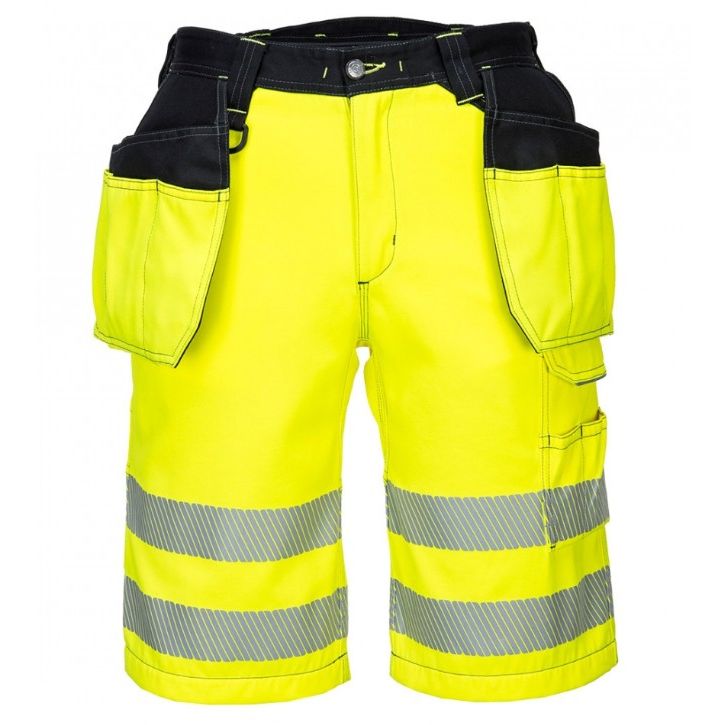 Portwest PW3 Hi-Vis Holster Shorts (PW343) 38 Waist