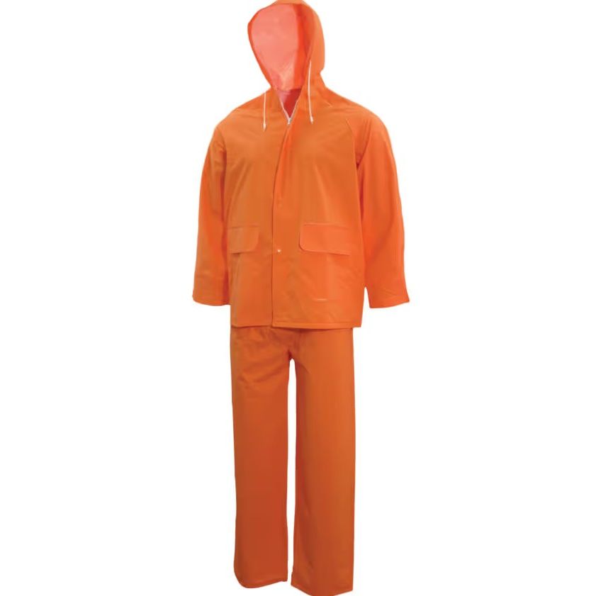 Tuffsafe RAINSUIT ORANGE 2PCE - SMALL