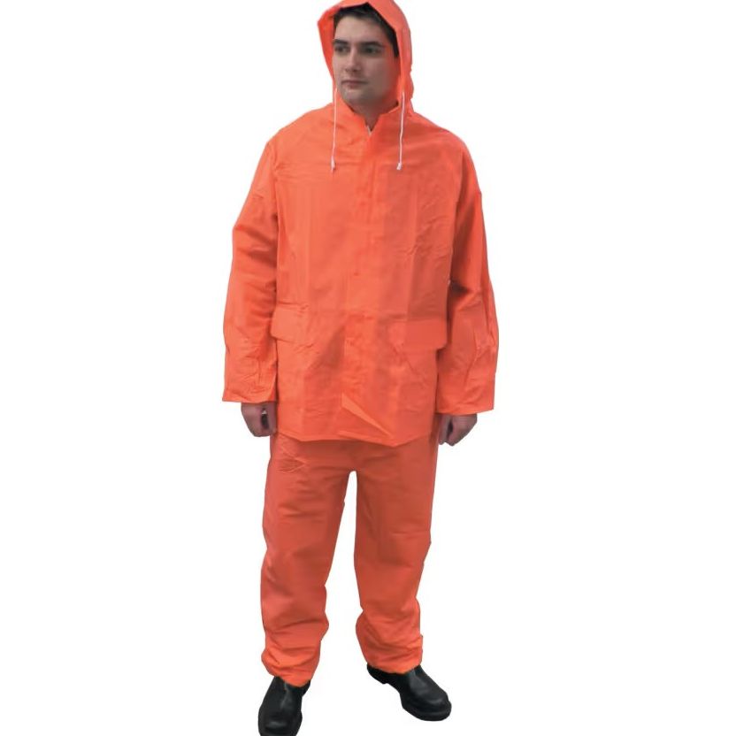 Tuffsafe RAINSUIT ORANGE 2PCE - SMALL