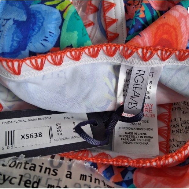 Figleaves Frida Floral Bikini Bottom UK8