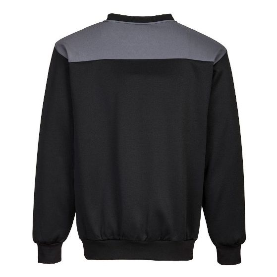 Portwest PW273 Sweatshirt Black/Zoom Grey 3XL