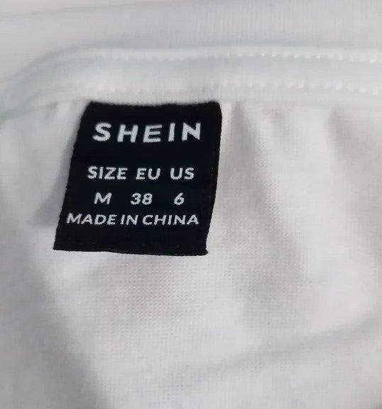 Cream Butterfly T-Shirt Medium