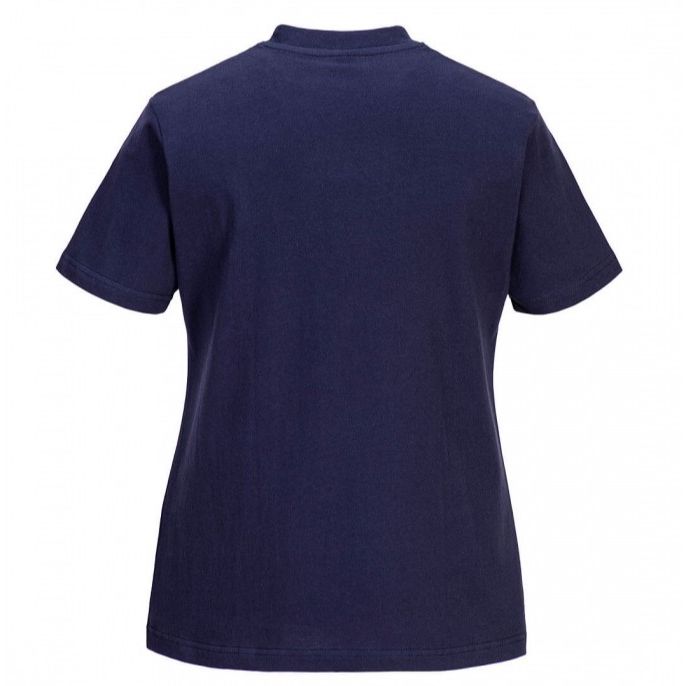 Portwest B192 Women's Premium Cotton Work T-Shirt (Navy) XXL