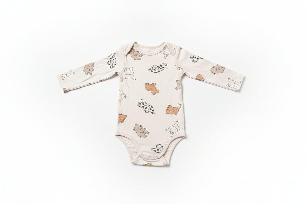 Baby Boys Bodysuit 18/24mths & Slipper Shoes 22